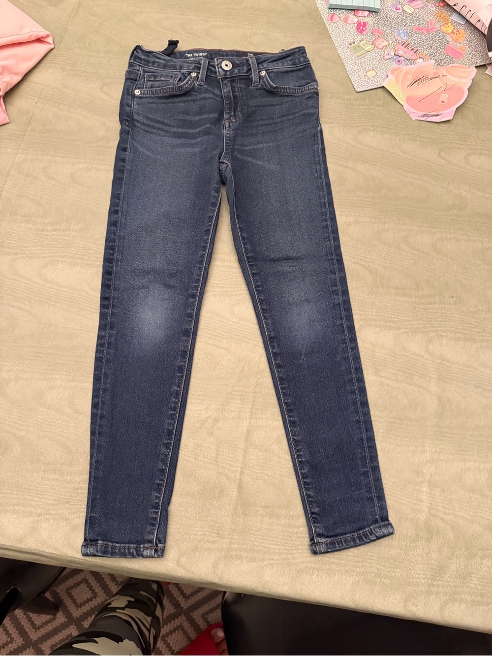 twiggy LONDON Girls Dark Blue Stretch Skinny Jeans
